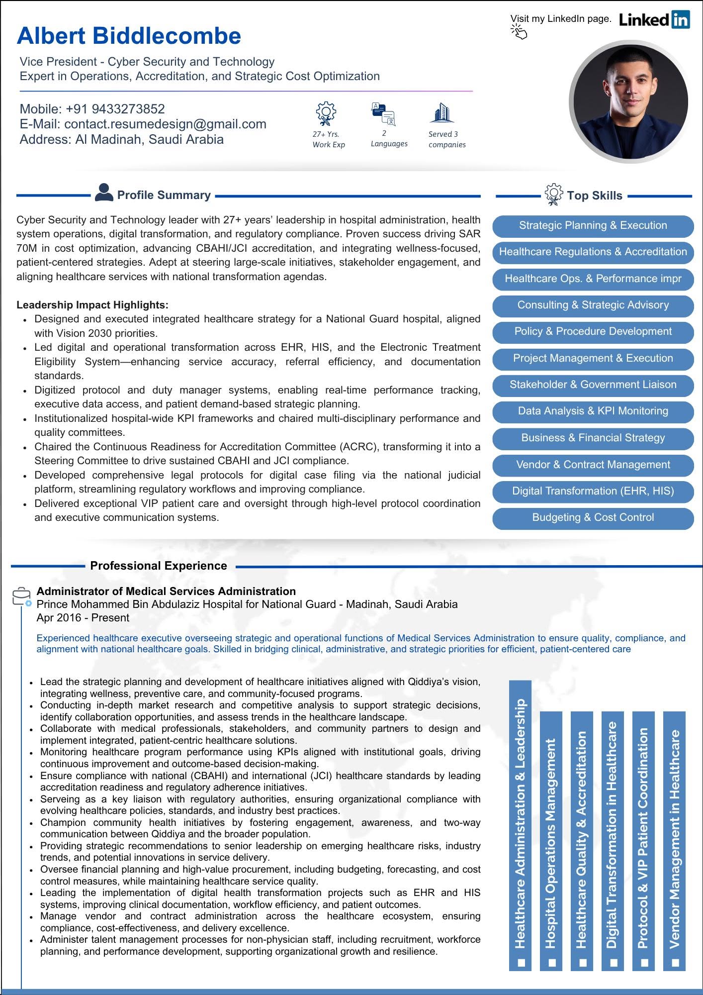Executive Resume